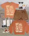 Load image into Gallery viewer, The Pumpkin Patch Map Garment Dyed Tee