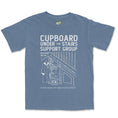 Load image into Gallery viewer, Cupboard Under the Stairs Support Group Garment Dyed Tee