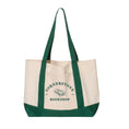 Load image into Gallery viewer, Cornerstone Bookshop - Tote / Boat Tote / Green