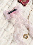 Load image into Gallery viewer, Pink Ribbon Hair Bow