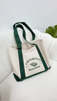 Load image into Gallery viewer, Cornerstone Bookshop - Tote / Boat Tote / Green