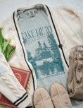 Load image into Gallery viewer, Take me to the Lake Garment Dyed Tee