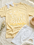 Load image into Gallery viewer, Sunshine Daisies Spring Garment Dyed Tee