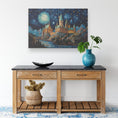 Load image into Gallery viewer, The Castle Starry Night Canvas Print