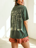 Load image into Gallery viewer, Forbidden Forest Hiking Club Garment Dyed Tee