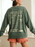Load image into Gallery viewer, Forbidden Forest Hiking Club Garment Dyed Tee
