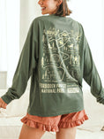 Load image into Gallery viewer, Forbidden Forest Hiking Club Garment Dyed Tee