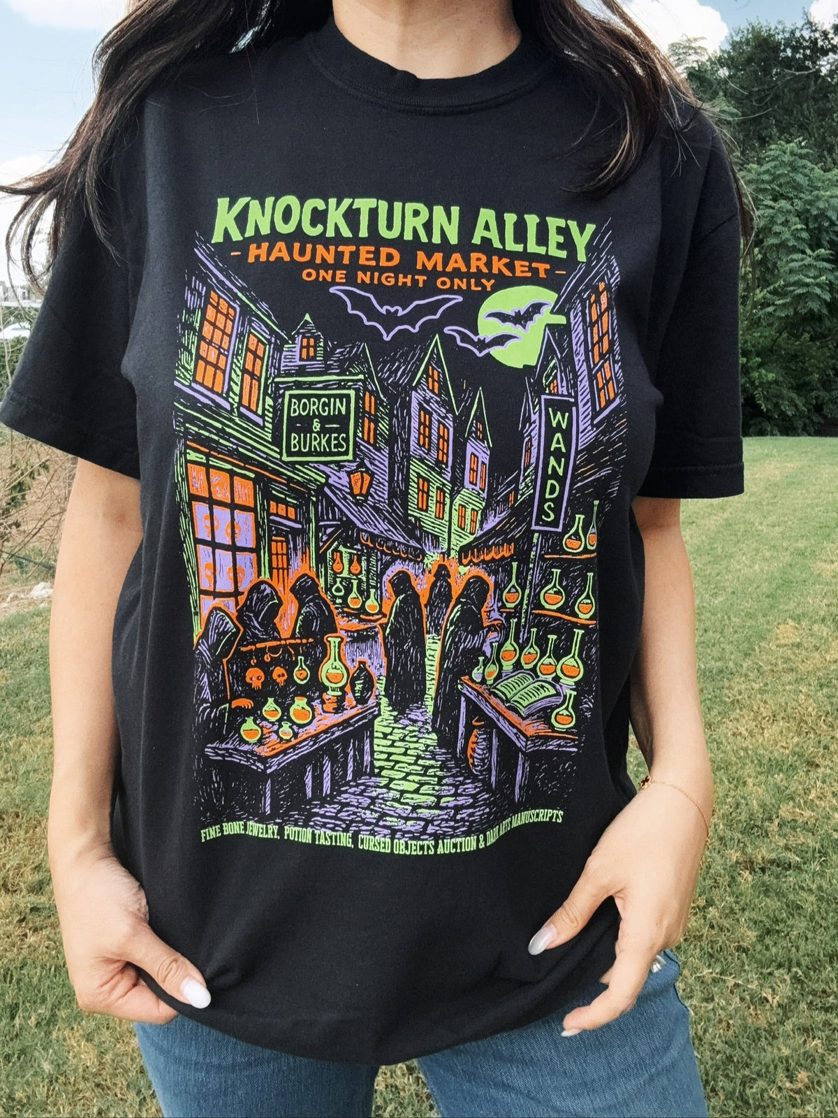 Knockturn Alley Garment Dyed Tee