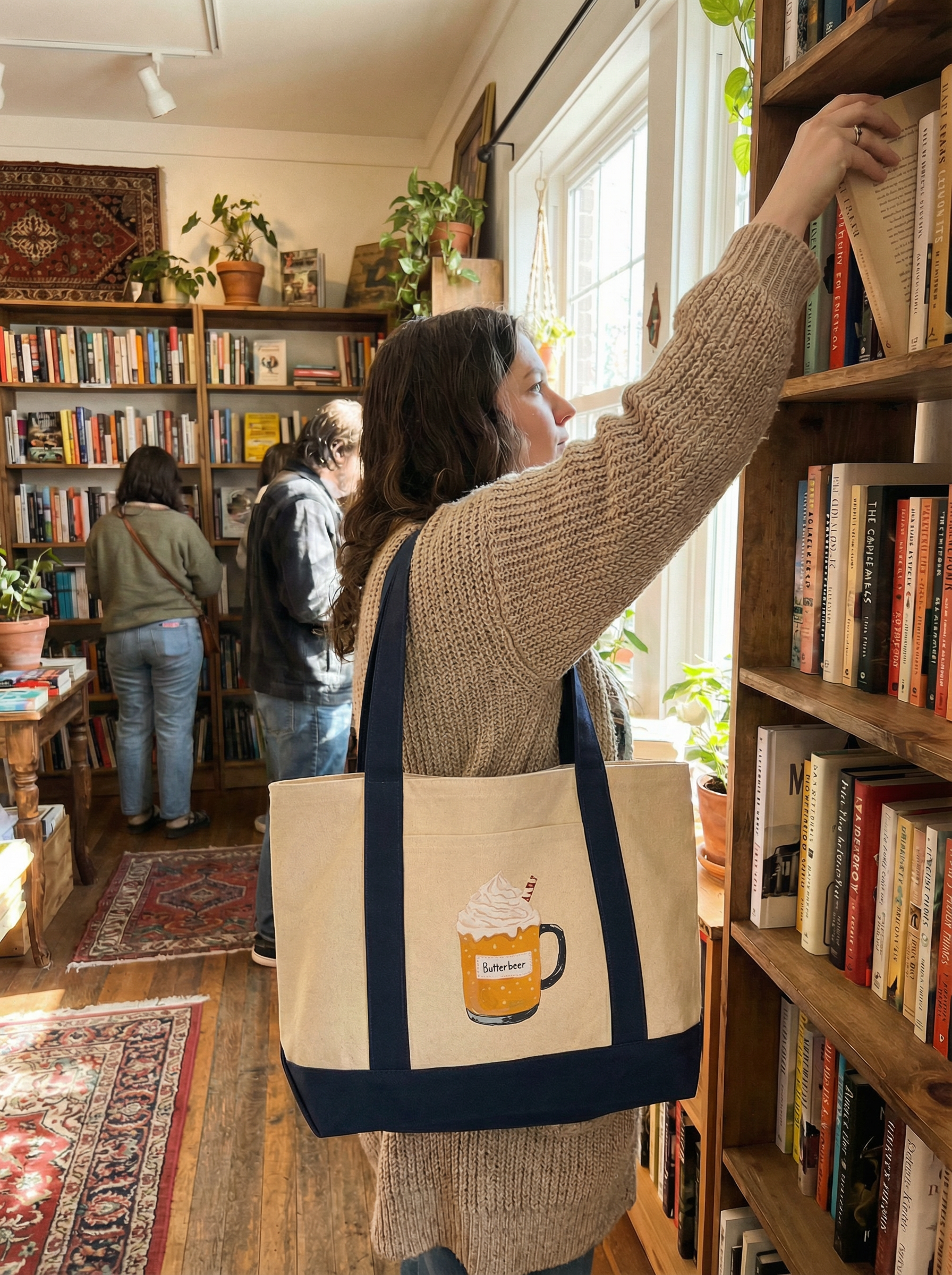 Magic Ale Tote / Boat Tote / Navy