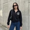Load image into Gallery viewer, Hellfire Club Quarter Zip Sweatshirt ( L)
