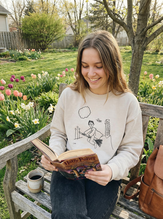 Draco Drawing Crewneck Sweatshirt