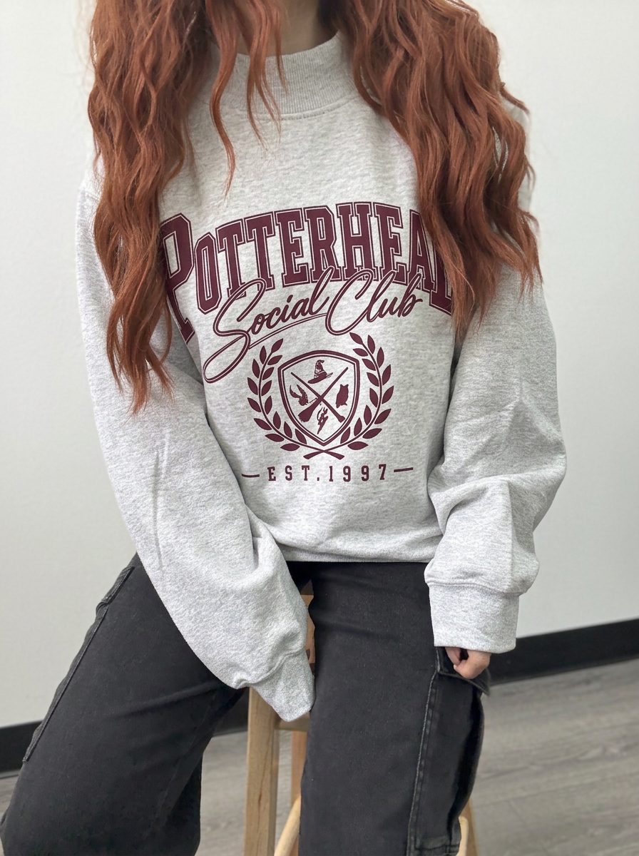 Potterhead Mock Neck Sweatshirt