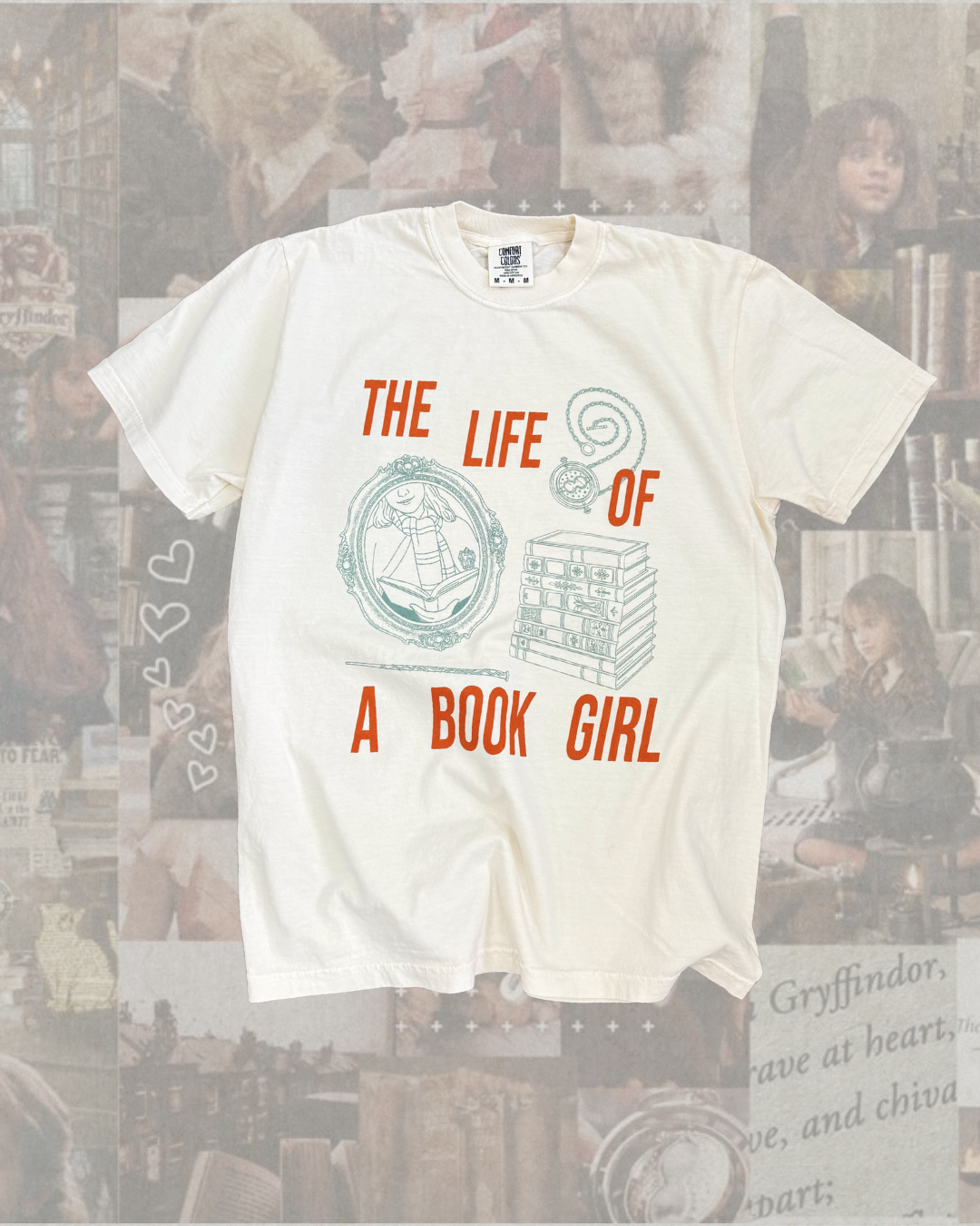The Life of a Book Girl Garment Dyed Tee