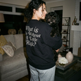 Load image into Gallery viewer, What's Life Without A Little Risk Crewneck Sweatshirt
