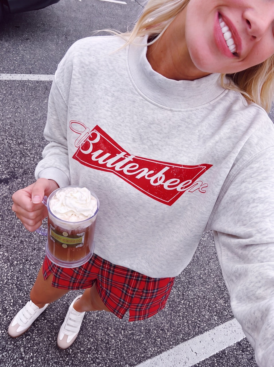 Butterscotch Classic Mock Neck Sweatshirt
