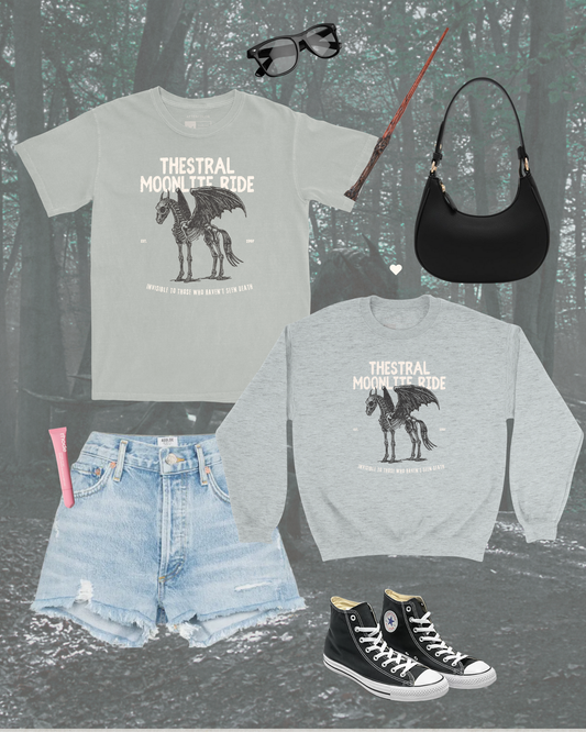 Thestral Moonlite Ride Garment Dyed Tee