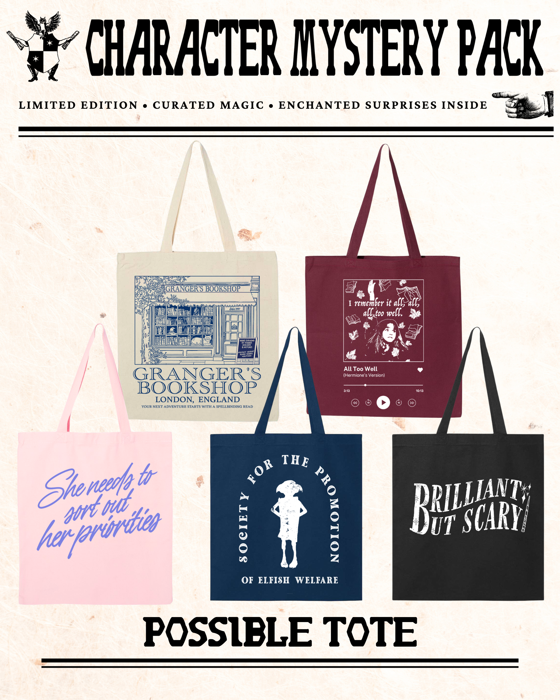 Hermione Mystery Gift Pack