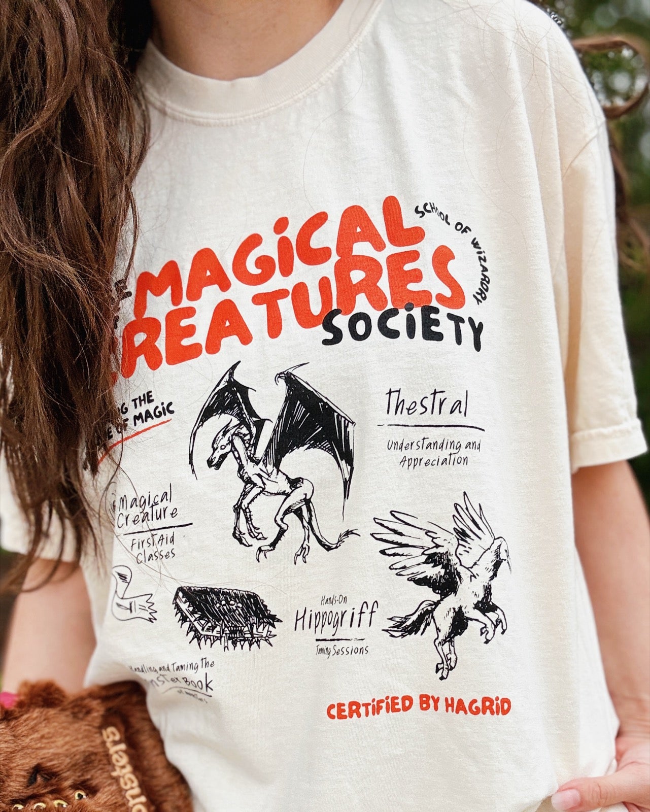 Care of Magical Creature Society Garment Dyed Tee