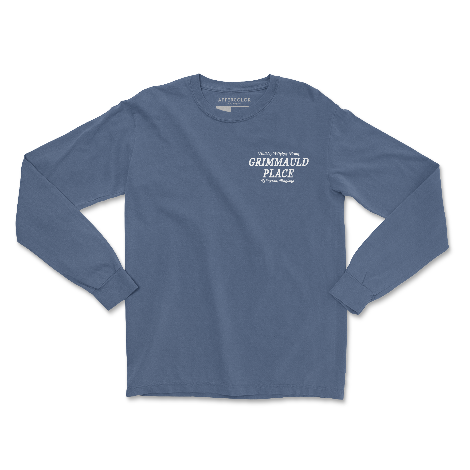 Christmas at Grimmauld Garment Dyed Long Sleeve Tee