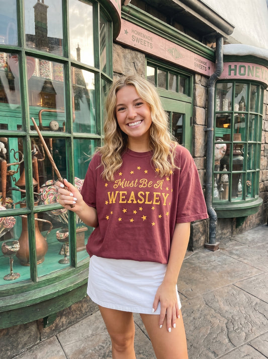 Must Be A Weasley Garment Dyed Tee