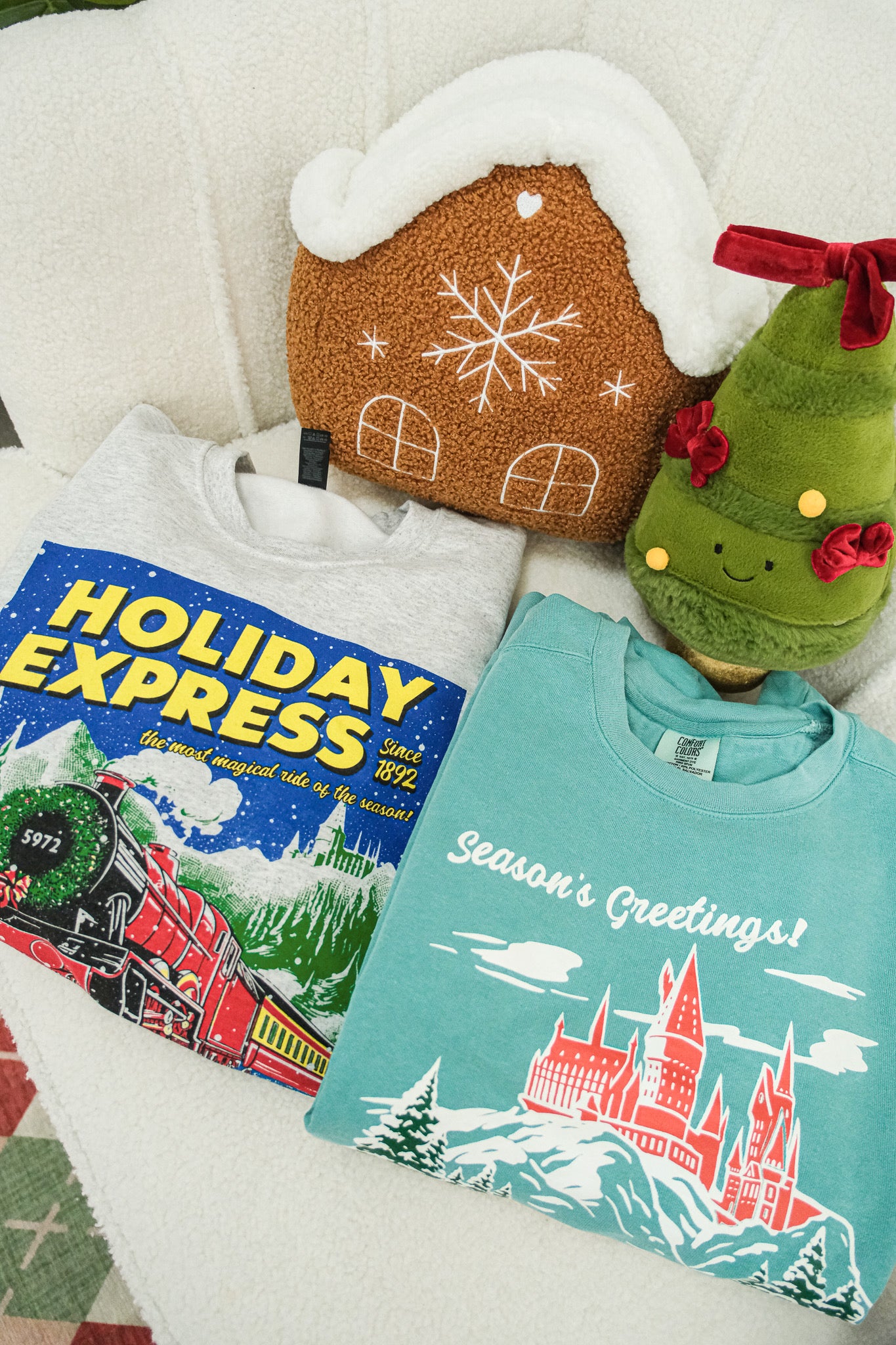 Season's Greetings 2025 Garment Dyed Sweatshirt