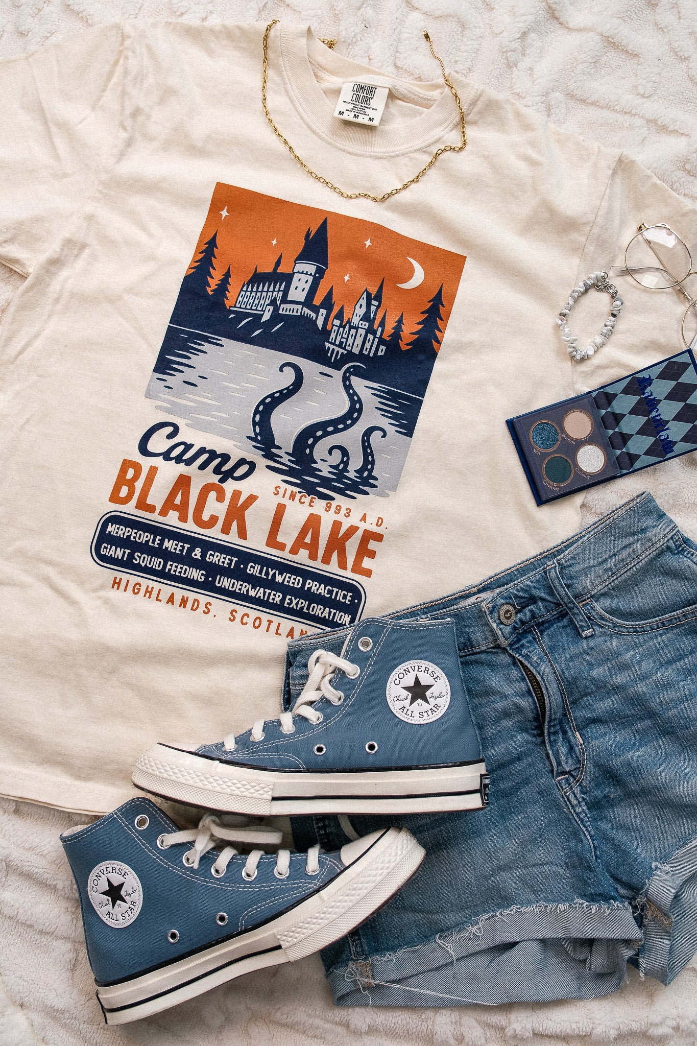 Camp Black Lake Garment Dyed Tee