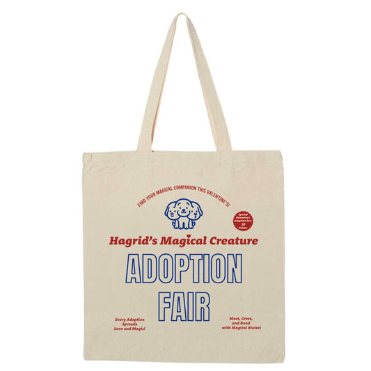 Hagrid's Adoption Fair Canvas Tote Bag - Tote / Sand