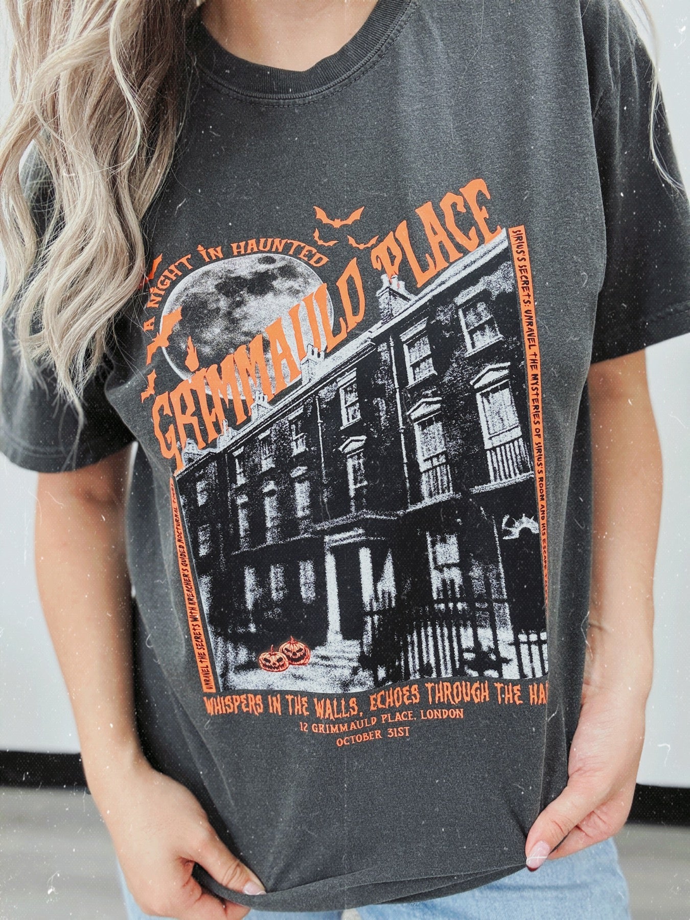 Haunted Grimmauld Place Garment Dyed Tee