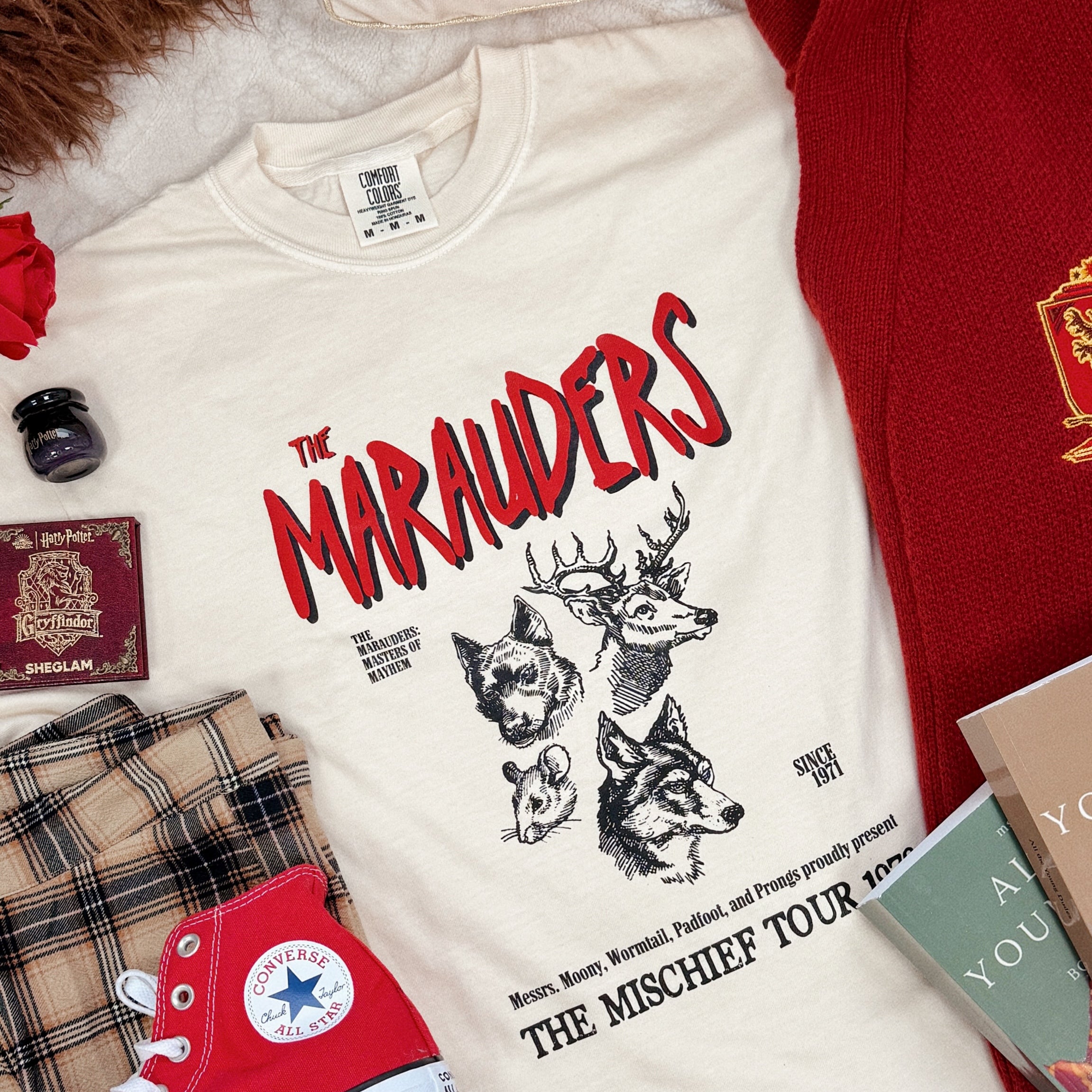 The Mischief Tour 1978 Garment Dyed Tee – Aftercolor