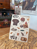 Load image into Gallery viewer, Ron Junk Journal Sticker Sheet
