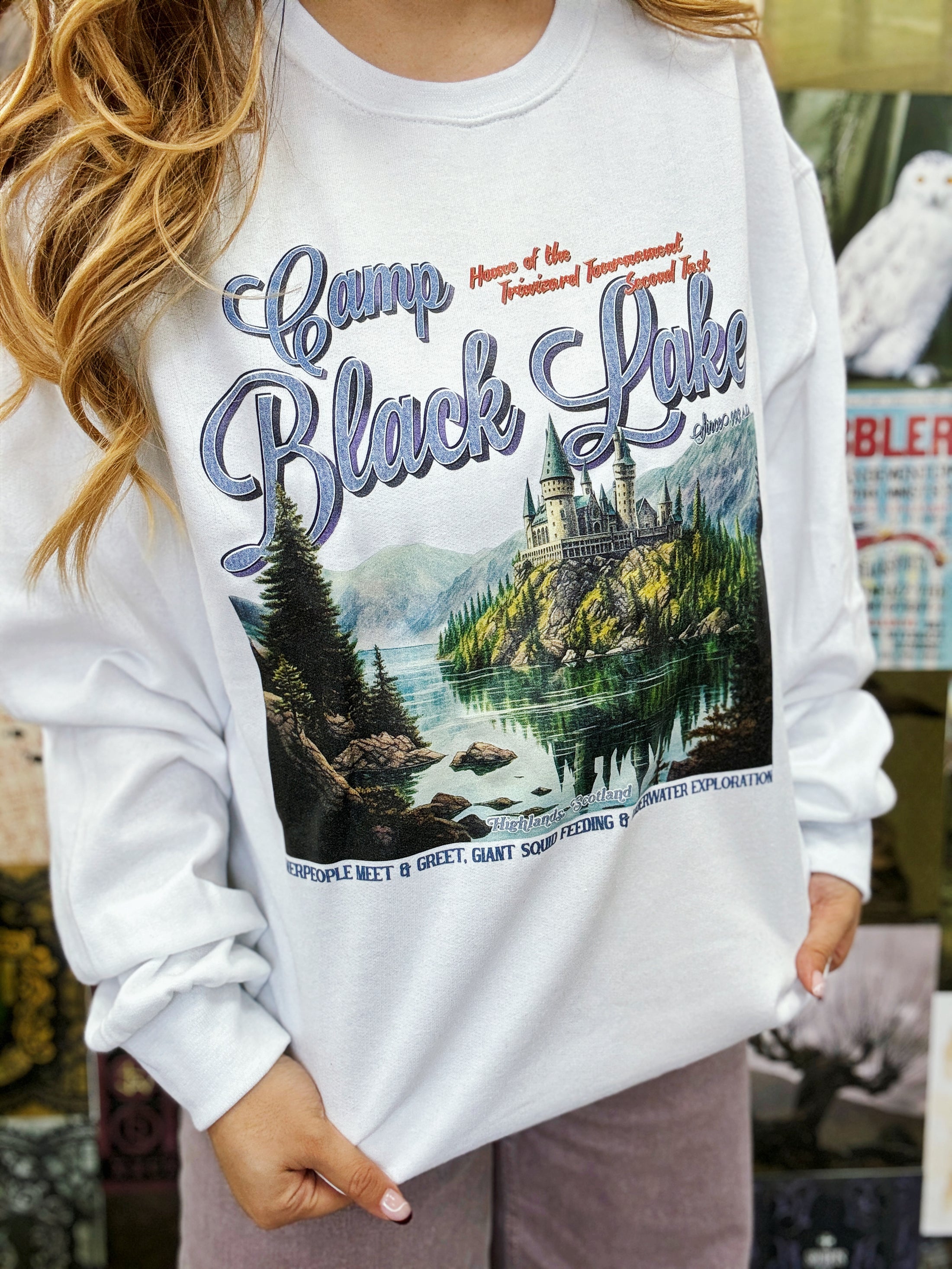 Camp Black Lake Crewneck Sweatshirt