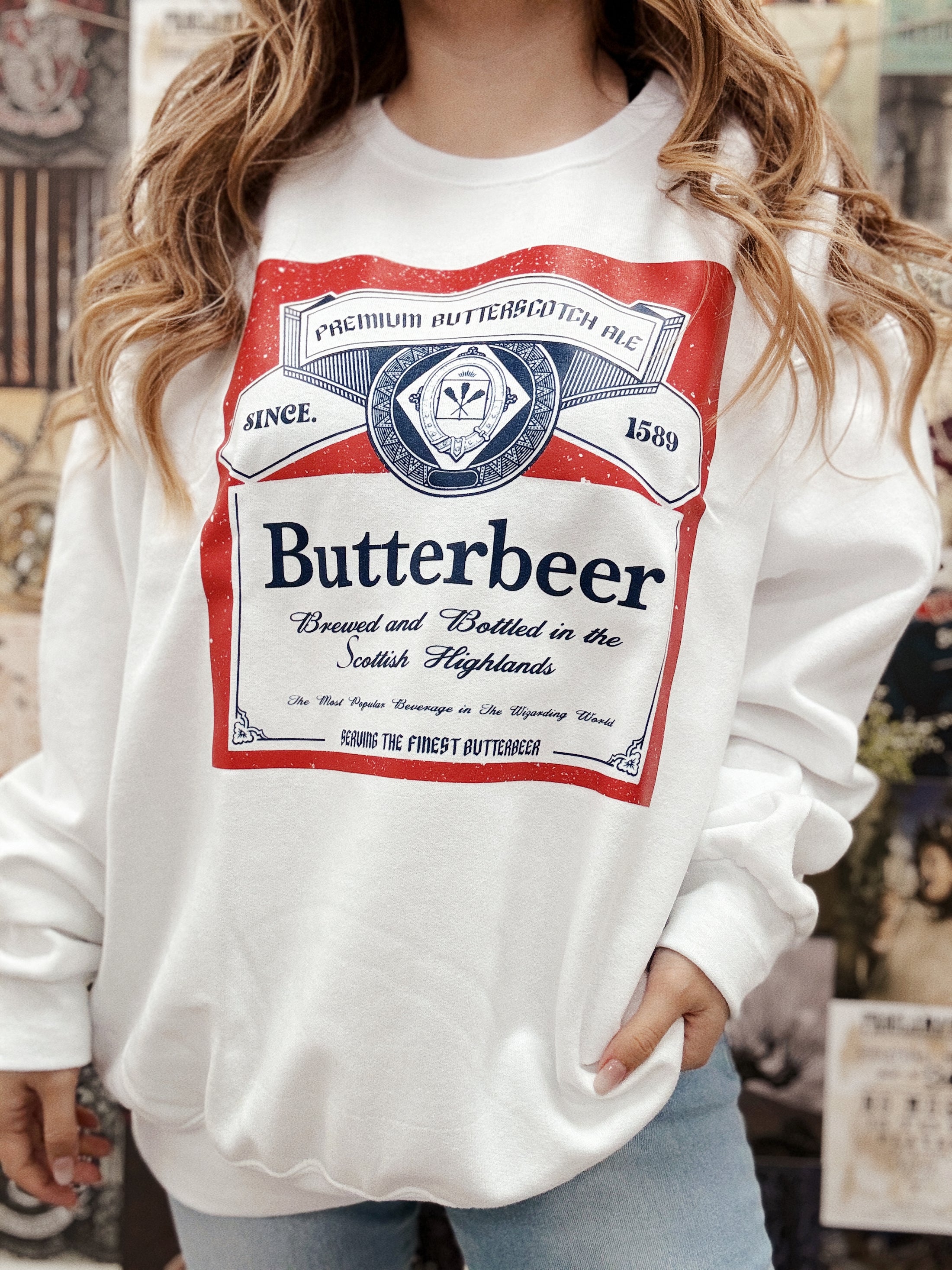 Vintage Butterbeer Sweatshirt