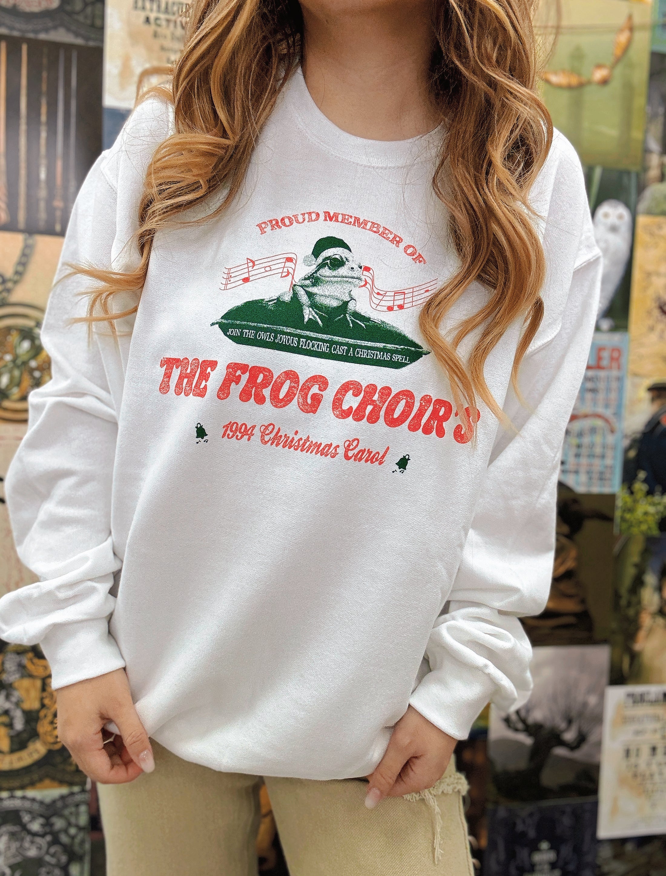 The Frog Choir Christmas Sweatshirt
