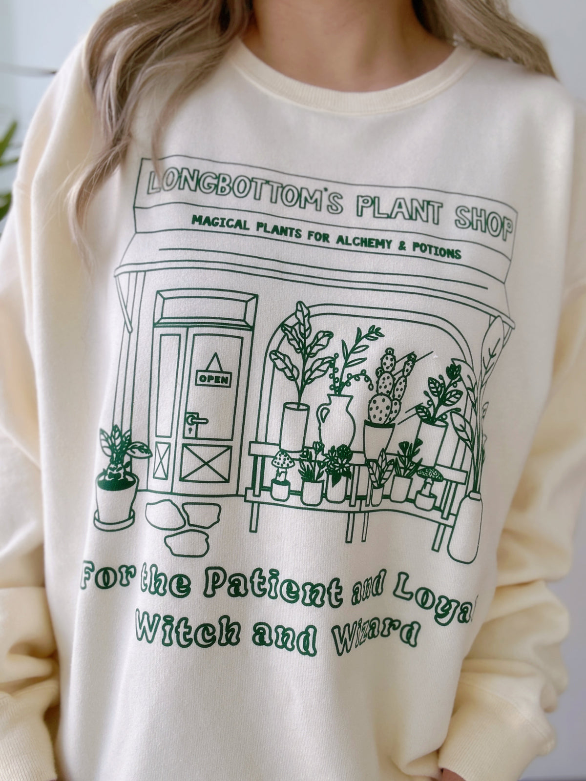Longbottom's Plant Shop Crewneck Sweatshirt