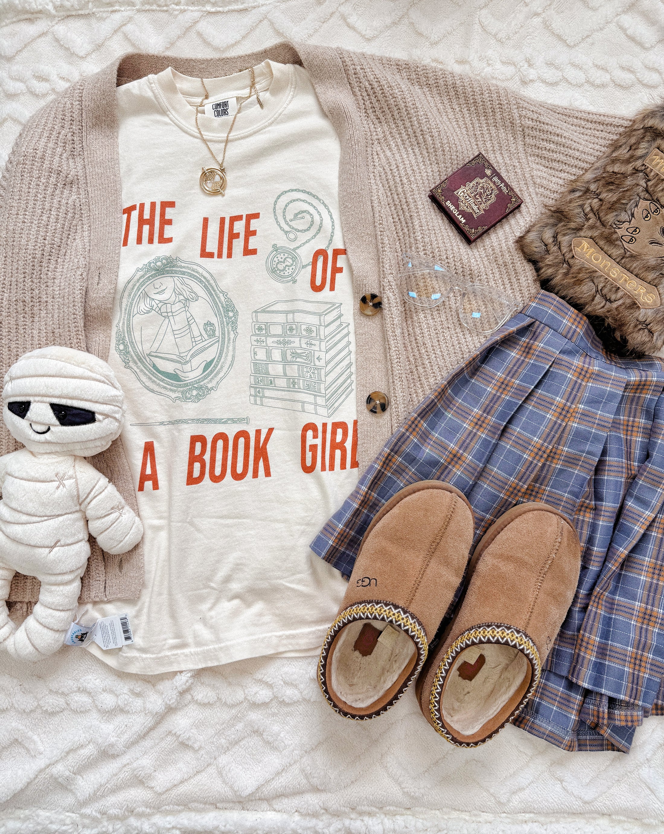 The Life of a Book Girl Garment Dyed Tee