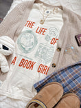 Load image into Gallery viewer, The Life of a Book Girl Garment Dyed Tee
