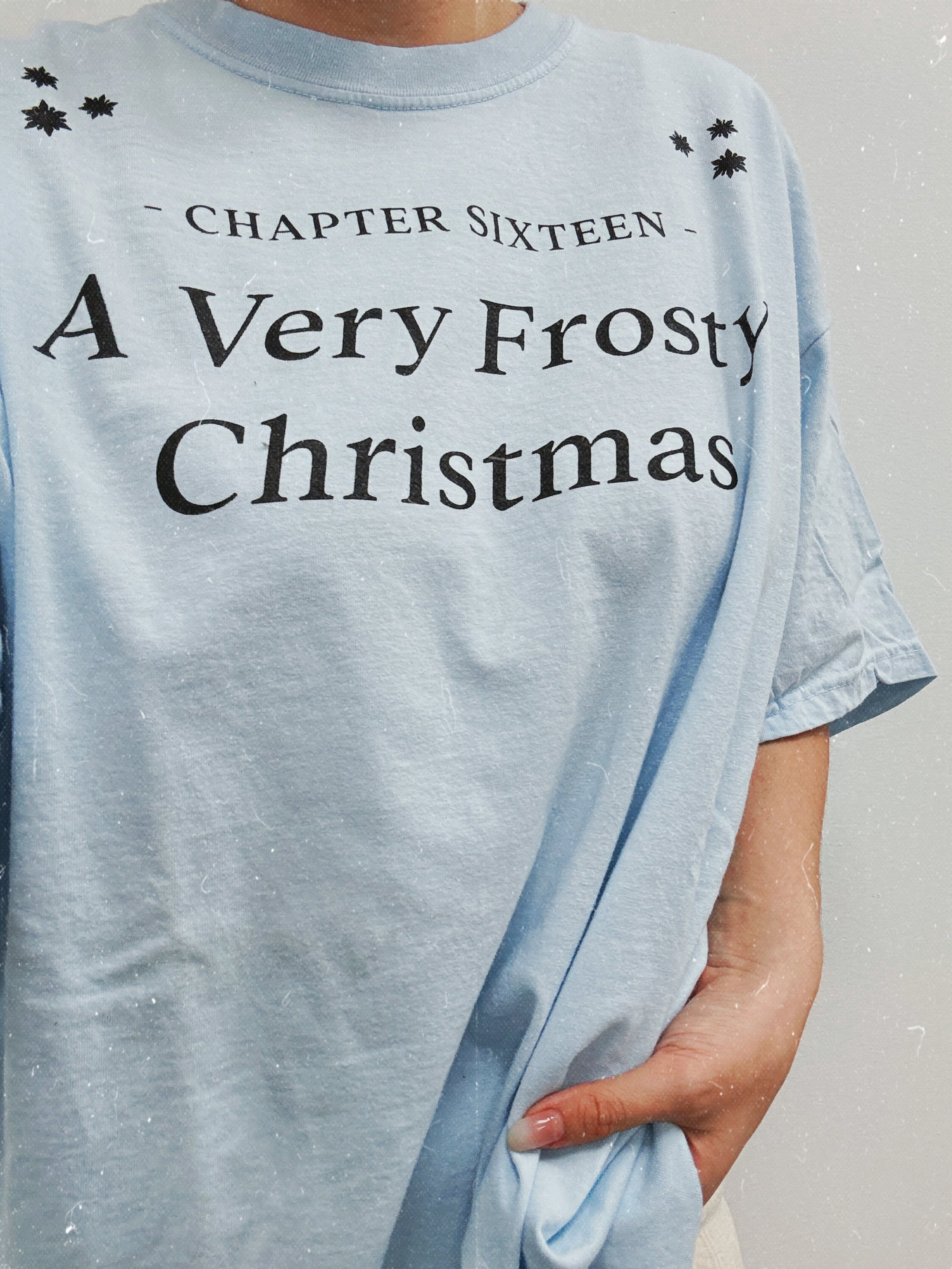 A Very Frosty Christmas Garment Dyed Tee