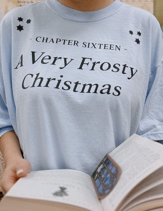 A Very Frosty Christmas Garment Dyed Tee