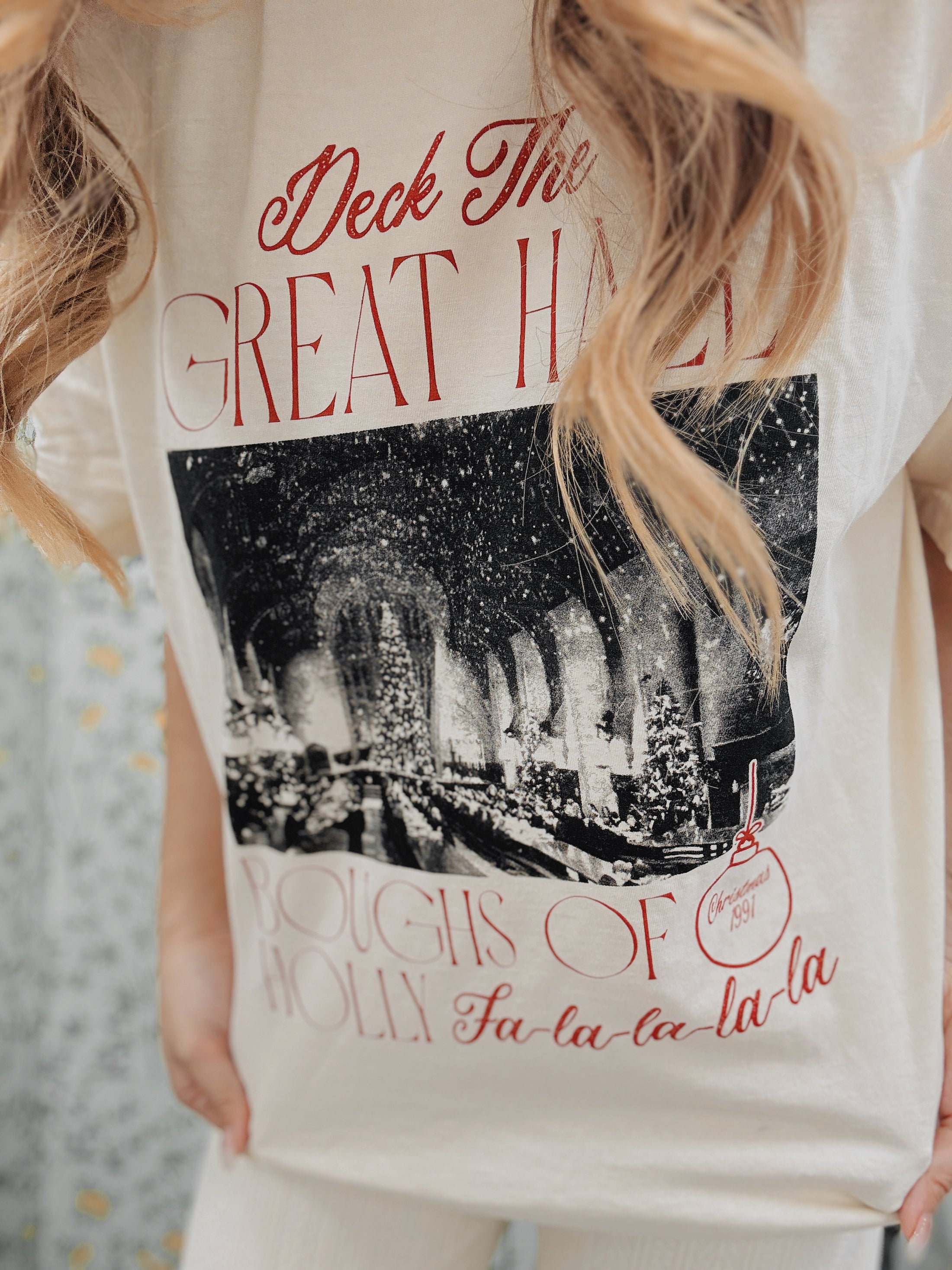 Deck the Great Hall Garment Dyed Tee