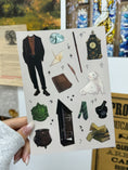 Load image into Gallery viewer, Draco Junk Journal Sticker Sheet - WATERPROOF
