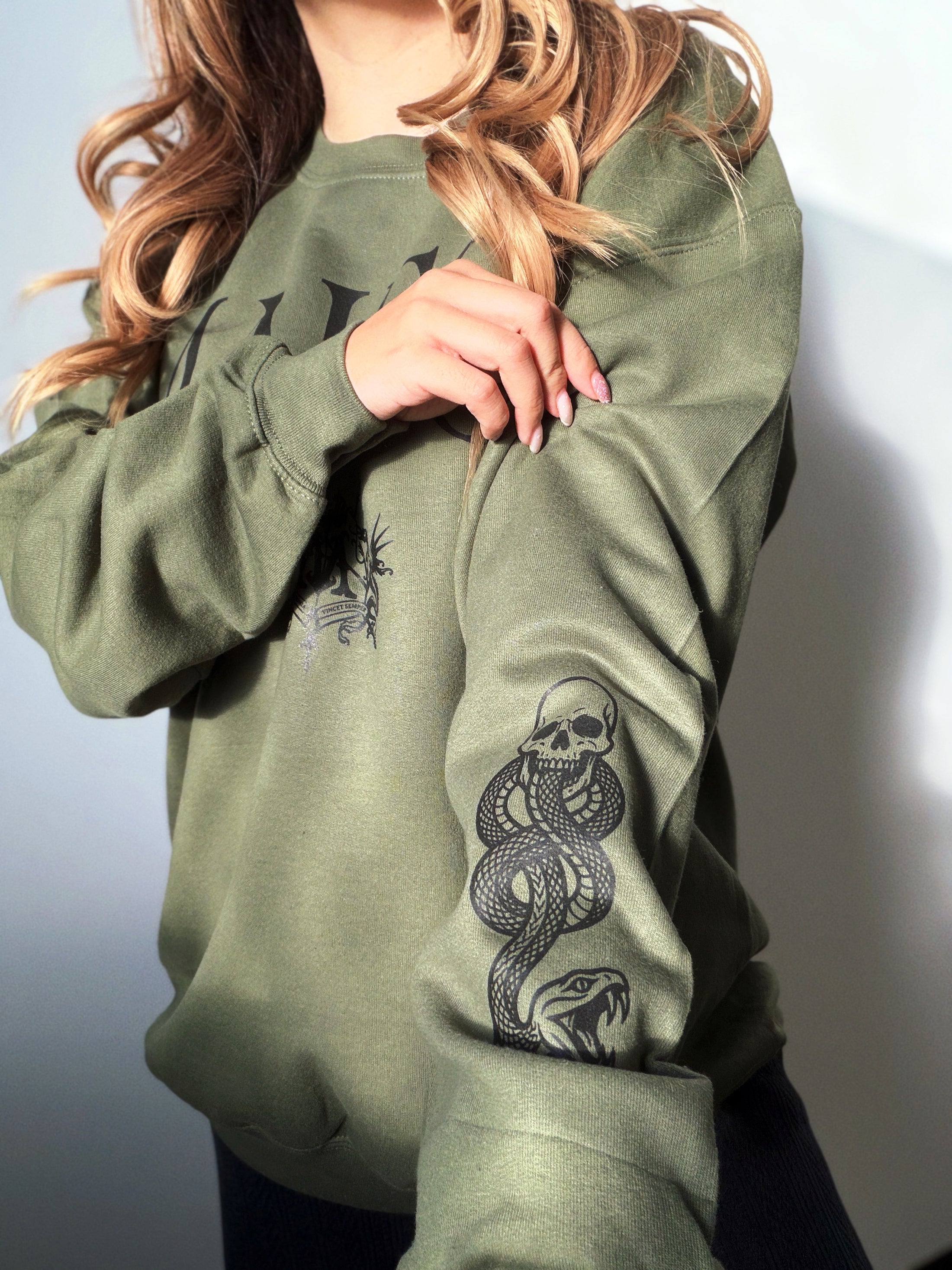 Draco Surname Crewneck Sweatshirt