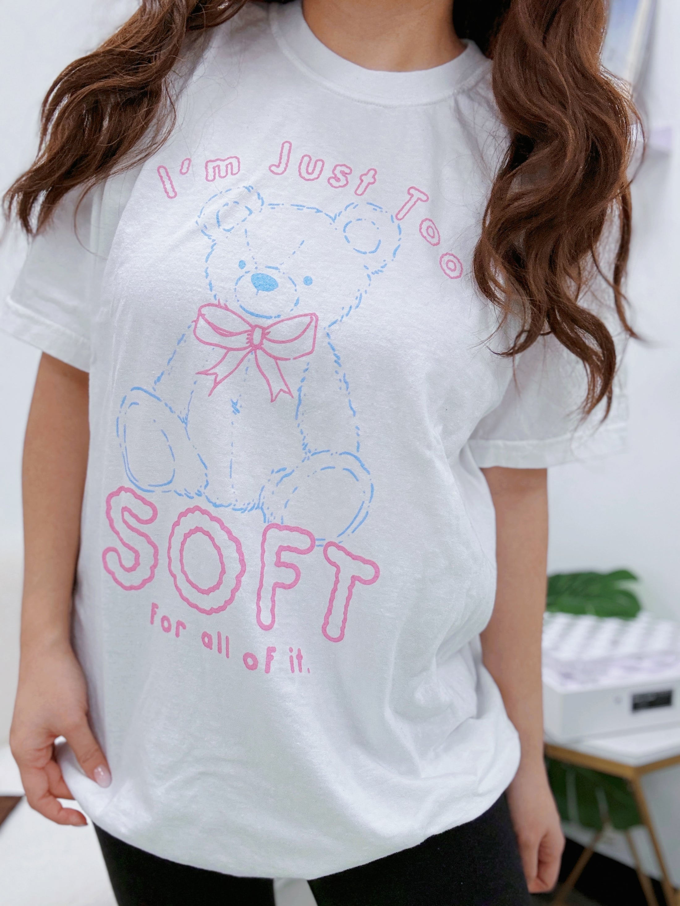 I'm just too Soft Garment Dyed Tee