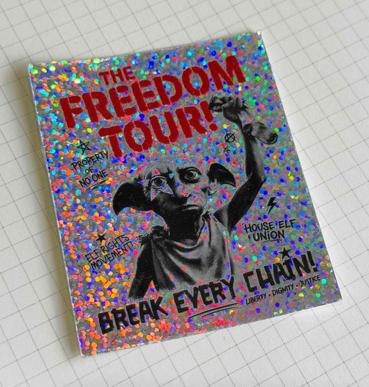 House Elf Freedom Tour Sticker