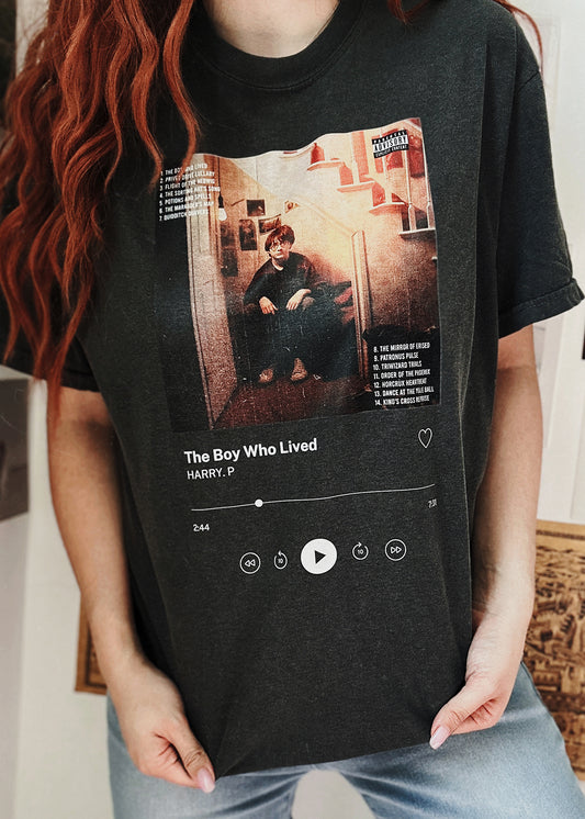The Boy Who Lived Garment Dyed Tee