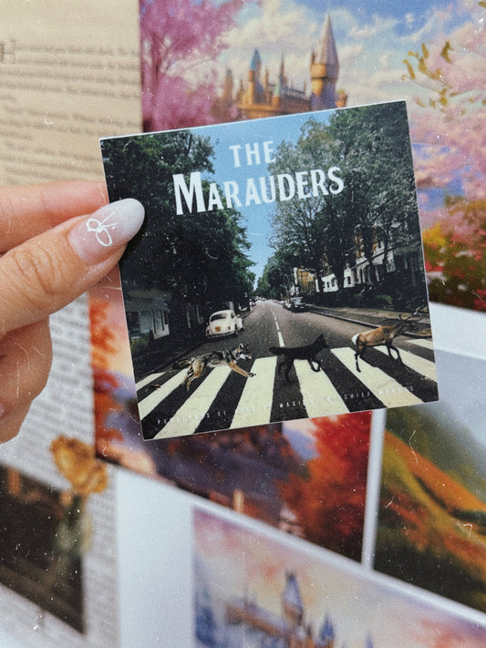 Abbey Road Marauders Album Cover Sticker