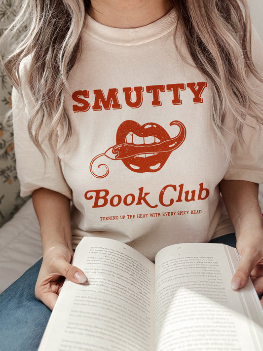 Smutty Book Club Garment Dyed Tee