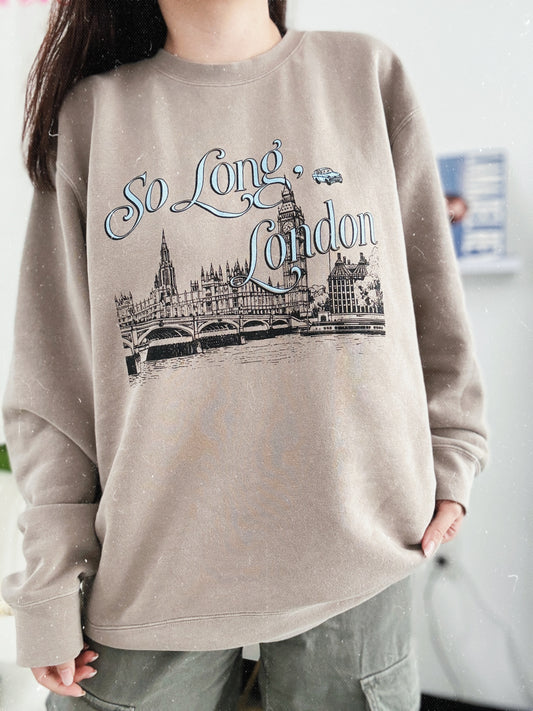So Long London Garment Dyed Sweatshirt