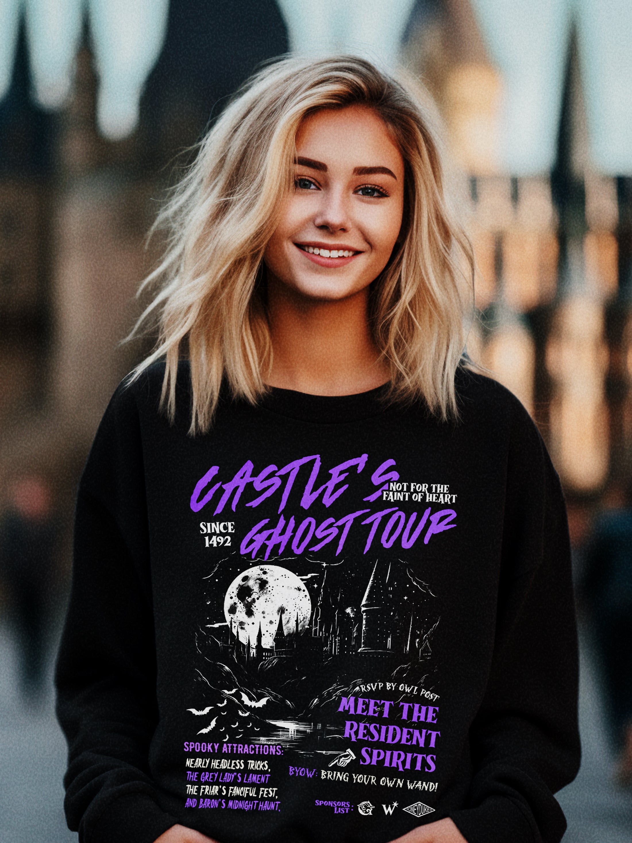 Castle's Ghost Tour Crewneck Sweatshirt