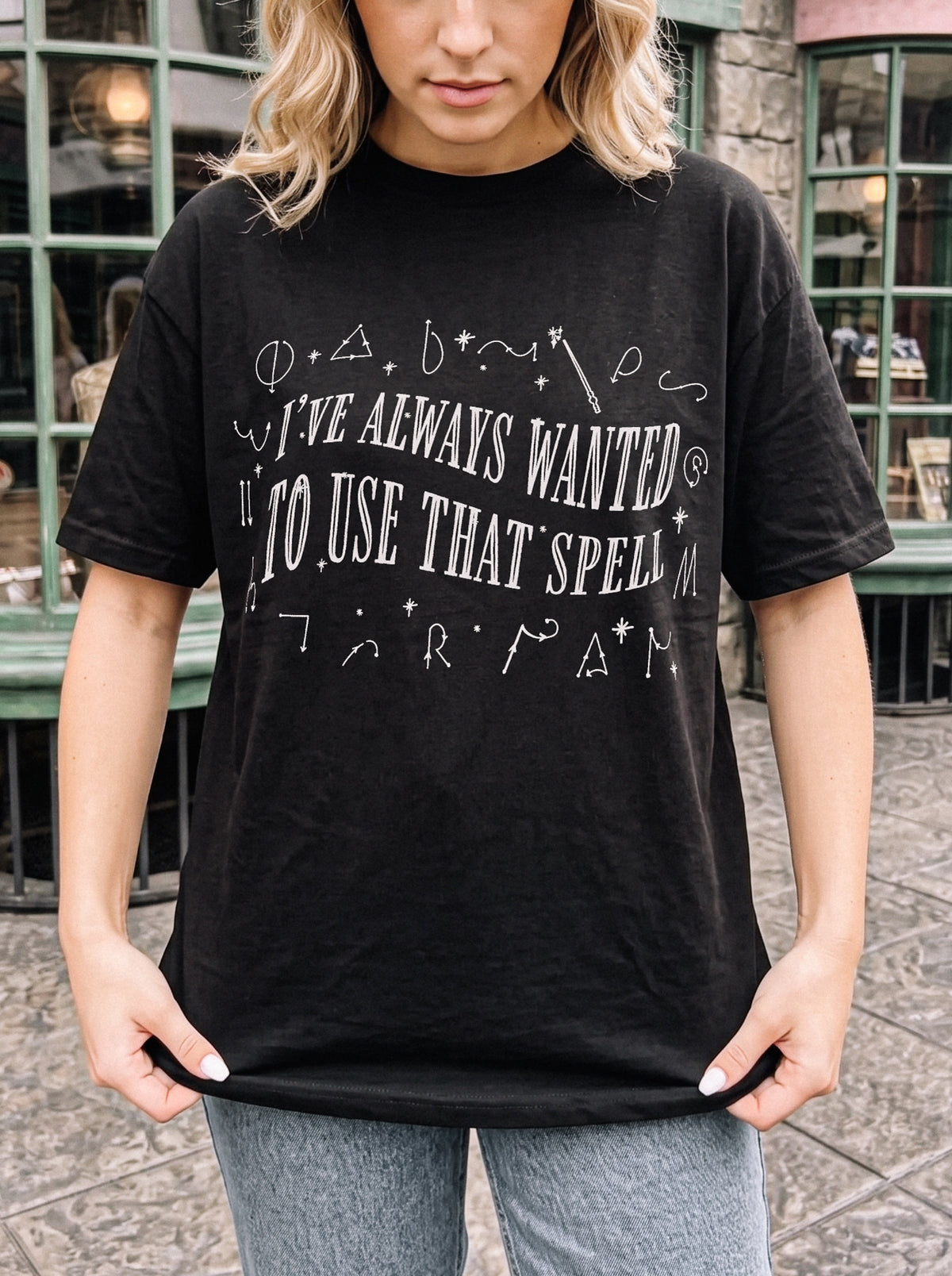 I Always Wanted Use That Spell Garment Dyed Tee