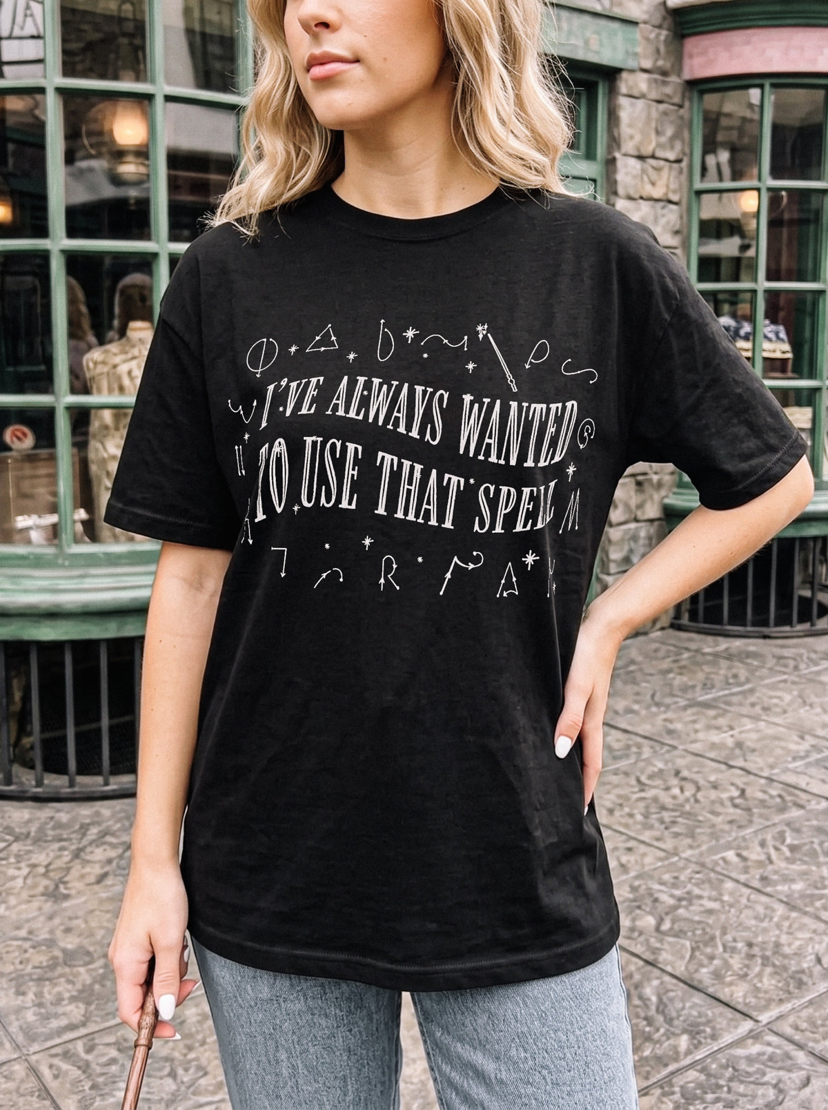 I Always Wanted Use That Spell Garment Dyed Tee